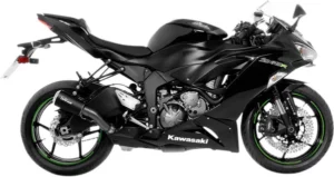 Silencieux moto Slip-On Kawasaki ZX-6R 2009-2020 – LeoVince LV-10 Black Edition Noir