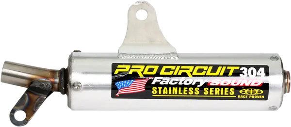 Silencieux PRO CIRCUIT 304 Factory Sound - Suzuki RM 80, RM 80 X, RM 85 (1989-2023) - Aluminium & inox - SS89080-304