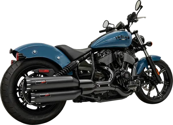Silencieux Slip-On 4" – Indian Chief & Super Chief 2022+ – Bassani Xhaust