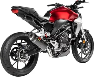 Silencieux Slip-On Akrapovic Honda CB 300 R Neo Sports Cafe (2018-2023) – Fibre de carbone