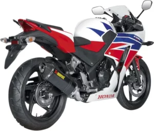 Silencieux Slip-On Akrapovic – Honda CBR 300 R (2014 à 2016) – Fibre de carbone