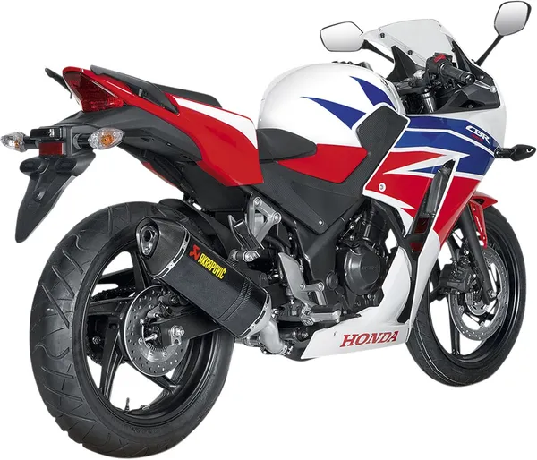 Silencieux Slip-On Akrapovic – Honda CBR 300 R (2014 à 2016) – Fibre de carbone