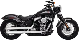 Silencieux Slip-On Eliminator 300 Harley Softail 2018-2024 – Vance & Hines – Réf. 16312
