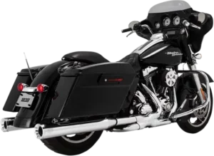 Silencieux slip-on Eliminator 400 - Harley Touring 1995-2016 - Vance & Hines Chrome