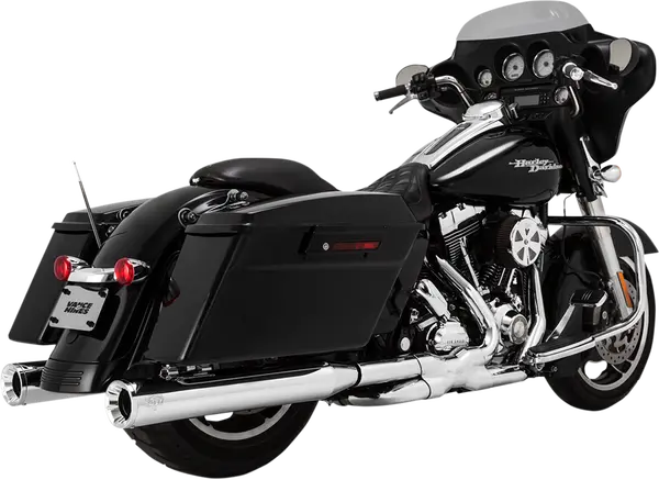 Silencieux slip-on Eliminator 400 - Harley Touring 1995-2016 - Vance & Hines Chrome