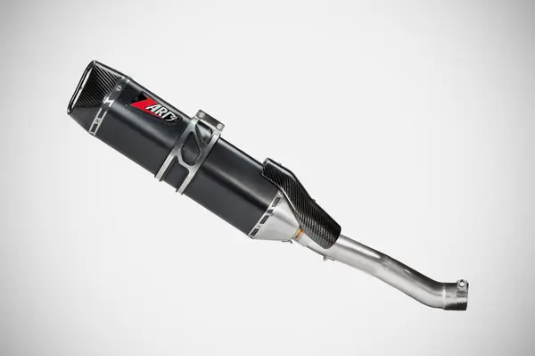 Silencieux Slip-On Euro 5 pour Harley Pan America 1250 (2021-2024) - ZARD Noir Mat