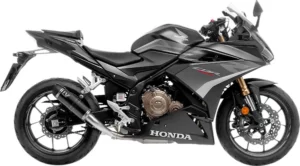 Silencieux Slip-On GP Corsa EVO Black - Honda CB500F, CB500X, Hornet, NX500, CBR500R 2019-2025 - LeoVince