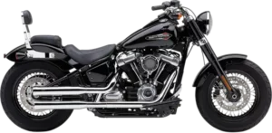 Silencieux slip-on Harley-Davidson Softail Deluxe & Heritage Classic dès 2018 - Cobra Neighbor Haters Chrome