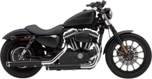 Silencieux Slip-On Harley-Davidson Sportster 2014-2022 – Cobra Slash-Cut Noir