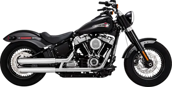 Silencieux Slip-On Harley Softail 2018+ – Twin Slash Chrome Vance & Hines 16376