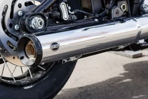Silencieux Slip-On Harley Softail à partir de 2025 – Grand National Ø 4" Chrome – S&S Cycle