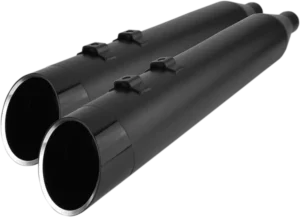 Silencieux Slip-On Harley Touring 1996-2016 - Khrome Werks HP-Plus - Noir Edge