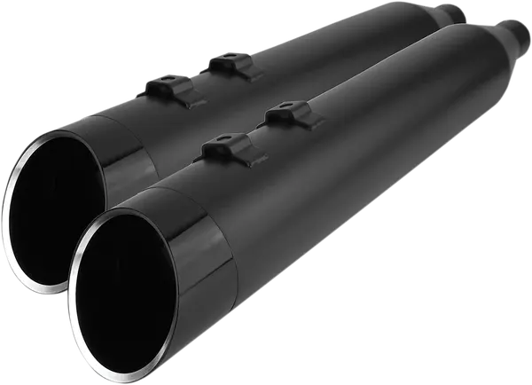 Silencieux Slip-On Harley Touring 1996-2016 - Khrome Werks HP-Plus - Noir Edge