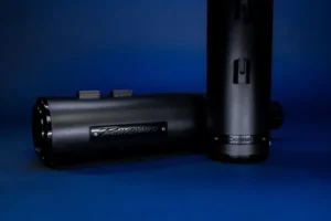 Silencieux slip-on Harley Touring 2017+ - Rinehart HP45 4.5" Noir