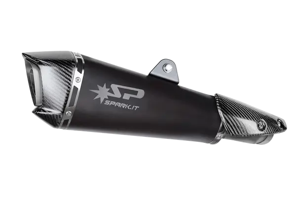 Silencieux slip-on Honda CB750 Hornet 2023-2024 – Spark Konix Evo Noir & Carbone – Homologué ECE