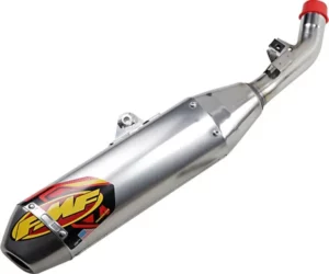Silencieux slip-on Honda CRF450X 2019-2026 – FMF PowerCore 4 Hex – Aluminium & Inox – Réf. 041586