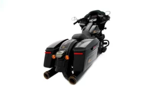 Silencieux Slip-On HP45 XL - Harley-Davidson Touring 2017+ - Rinehart Racing - Noir & Bronze