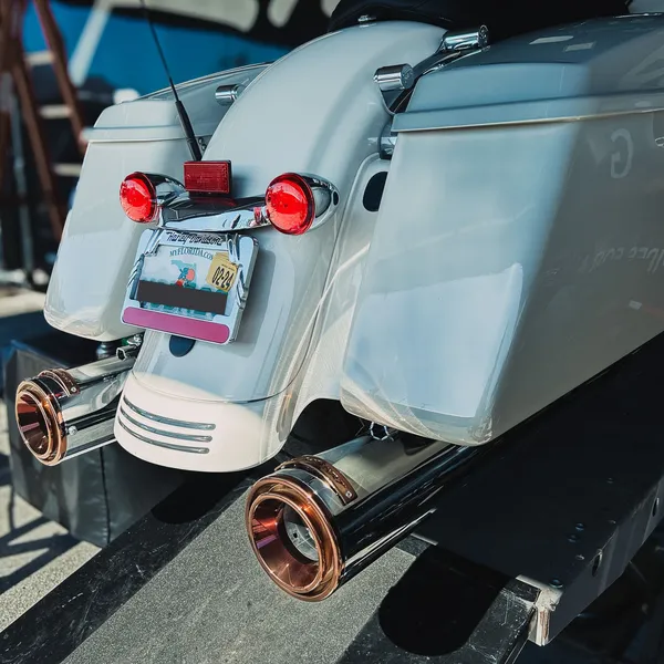 Silencieux Slip-On HP45 XL Rinehart - Harley Touring 2017+ - Chrome/Or