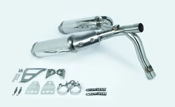 Silencieux Slip-On inox Ducati Monster 696 / 796 / 1100 (2008-2015) - SPARK GDU0826IOM