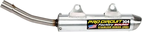 Silencieux slip-on Kawasaki KX 250 (1992-1993) - PRO CIRCUIT 304 Factory Sound - SK92250SE