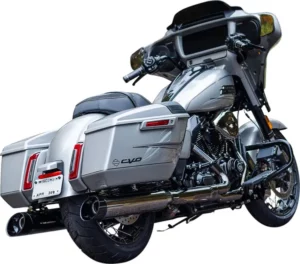 Silencieux Slip-On MK45 Lava Chrome – Harley Touring 2017+ – S&S Cycle