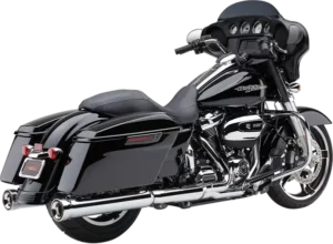 Silencieux Slip-On Neighbor Haters Cobra pour Harley-Davidson Touring 2017–2022 – Chrome