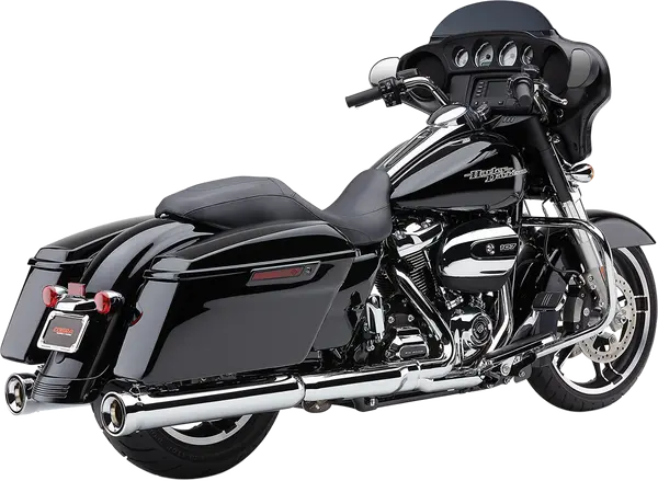 Silencieux Slip-On Neighbor Haters Cobra pour Harley-Davidson Touring 2017–2022 – Chrome