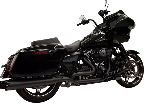 Silencieux Slip-On pour Harley Touring 1995-2016 - Bassani Xhaust - Straight Can 4.5"