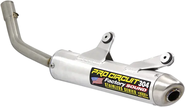 Silencieux Slip-On Pro Circuit 304 Factory - Beta RR 250 / 300 (2014-2018) - Aluminium/Inox