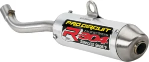 Silencieux Slip-On PRO CIRCUIT R-304 – Honda CR 125 R 1993-1997 – Aluminium/Inox – Réf. SH93125-RE