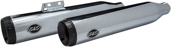 Silencieux Slip-On S&S Grand National – Harley-Davidson Softail (2018+) – Chrome