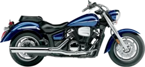 Silencieux Slip-On Scalloped chromé - Yamaha XVS 1300 V Star / Midnight Star / Tourer – 2007 à 2017 - COBRA