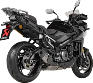 Silencieux Slip-On – Suzuki GSX-S 1000 GX 2024-2025 – Akrapovic – Titane & Carbone – ECE