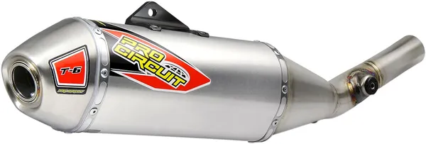 Silencieux Slip-On T-6 Kawasaki KX 250 F 2017-2019 PRO CIRCUIT – Aluminium & Inox – 0121725A