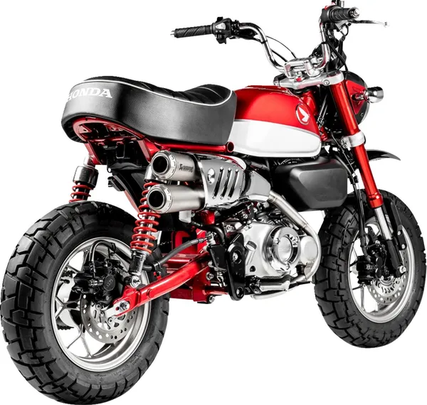 Silencieux Slip-On titane – Honda Monkey Z125 (2019-2022) – AKRAPOVIC