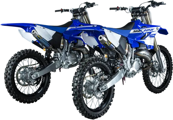 Silencieux Slip-On Yamaha YZ 125 / YZ 125 X 2002-2022 - FMF PowerCore 2.1 - Réf. 024060 Titane
